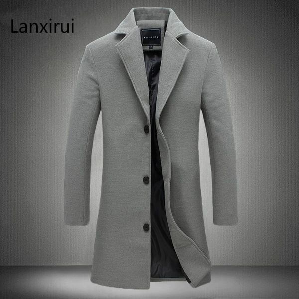 men 's long color windbreaker 2020 high -end fashion woolen coat man business casual overcoat pure cotton slim jacket, Black
men 's long color windbreaker 2020 high -end fashion woolen coat man business casual overcoat pure cotton slim jacket, Black