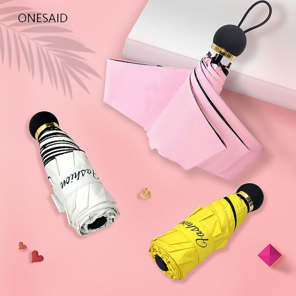 women mini solid color umbrella fashion small pocket folding sunny and rainy umbrellas female anti-uv windproof portable parasol
women mini solid color umbrella fashion small pocket folding sunny and rainy umbrellas female anti-uv windproof portable parasol