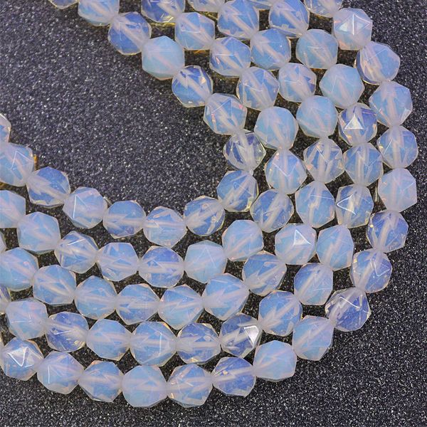 6 8 10 12mm faceted natural opal stone beads round loose cut white opal stone bead for jewelry making diy bracelet necklace 15, Black
6 8 10 12mm faceted natural opal stone beads round loose cut white opal stone bead for jewelry making diy bracelet necklace 15, Black