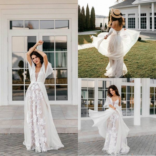bohemian 2020 country wedding dress v neck lace appliqued vestido de noiva plus size beach boho a line wedding dresses bridal gowns, White
bohemian 2020 country wedding dress v neck lace appliqued vestido de noiva plus size beach boho a line wedding dresses bridal gowns, White