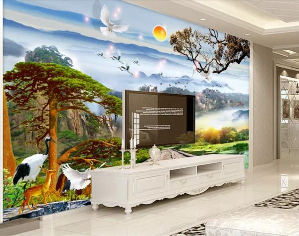custom mural wallpaper 3d soft chinese landscape painting, beautiful lan luxury wall paper l living room tv backdrop murales de pared 3d
custom mural wallpaper 3d soft chinese landscape painting, beautiful lan luxury wall paper l living room tv backdrop murales de pared 3d