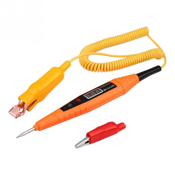 car digital circuit tester pencil electrical diagnostic tool power probe voltage test lcd screen car tools 25-32v hot
car digital circuit tester pencil electrical diagnostic tool power probe voltage test lcd screen car tools 25-32v hot