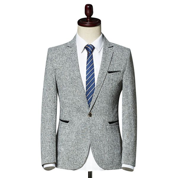 british fashion men's jacket authentic suit, male korean version of the self-cultivation large size solid color blazer s-5xl, White;black
british fashion men's jacket authentic suit, male korean version of the self-cultivation large size solid color blazer s-5xl, White;black
