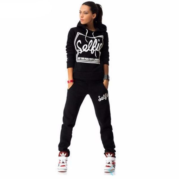 woman tracksuit clothing hoodies set letter print sportwear suit women 2 piece set costumes sweatshirt +pants sudaderas fine, Gray
woman tracksuit clothing hoodies set letter print sportwear suit women 2 piece set costumes sweatshirt +pants sudaderas fine, Gray