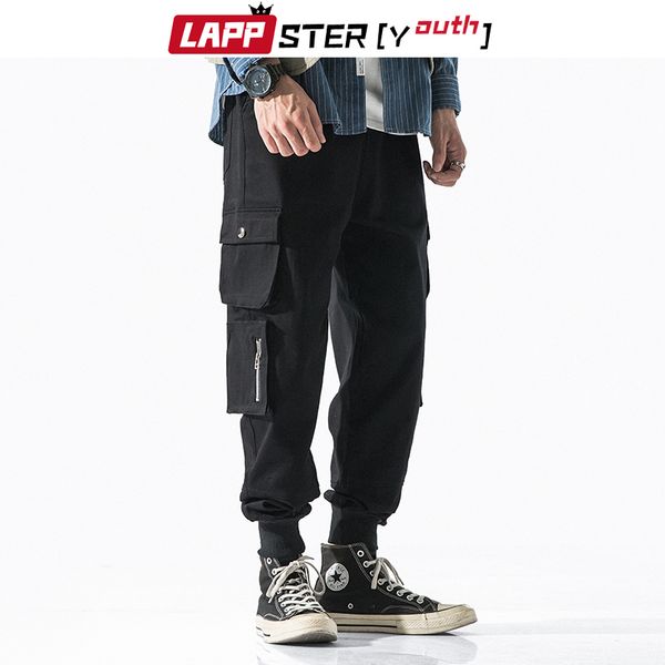 lappster-youth men streetwear hip hop joggers pants 2019 mens harajuku black cargo pants male fashions black pockets track
lappster-youth men streetwear hip hop joggers pants 2019 mens harajuku black cargo pants male fashions black pockets track