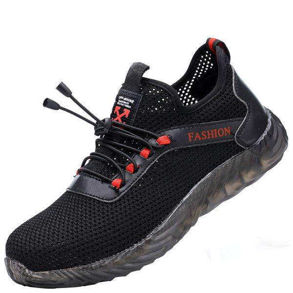new arrival men large size breathable steel toe caps work safety shoes summer worker shoe platform security boots seguridad male, Black
new arrival men large size breathable steel toe caps work safety shoes summer worker shoe platform security boots seguridad male, Black