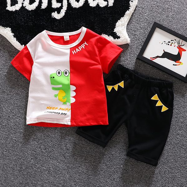 red white dinosaur t-shirt short pants breeches summer dress kids boy girl 1-7 yrs old baby clothes thin 100% cotton coordinates
red white dinosaur t-shirt short pants breeches summer dress kids boy girl 1-7 yrs old baby clothes thin 100% cotton coordinates