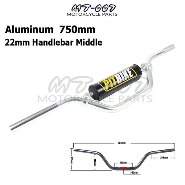 sliver color 7/8" 22mm motorcycle handlebar middle size 750mm aluminum handlebars for made in china dirt pit bike atv quad
sliver color 7/8" 22mm motorcycle handlebar middle size 750mm aluminum handlebars for made in china dirt pit bike atv quad