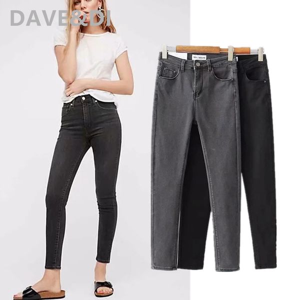 dave&di england simple high street vintage washed pencil jeans woman high waist jeans push up supper skinny for women, Blue
dave&di england simple high street vintage washed pencil jeans woman high waist jeans push up supper skinny for women, Blue