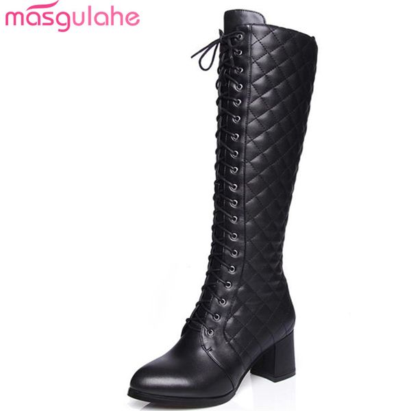masgulahe new 2018 knee high boots meticulous workmanship genuine leather boots zipper pointed toe winter for womens shoes, Black
masgulahe new 2018 knee high boots meticulous workmanship genuine leather boots zipper pointed toe winter for womens shoes, Black