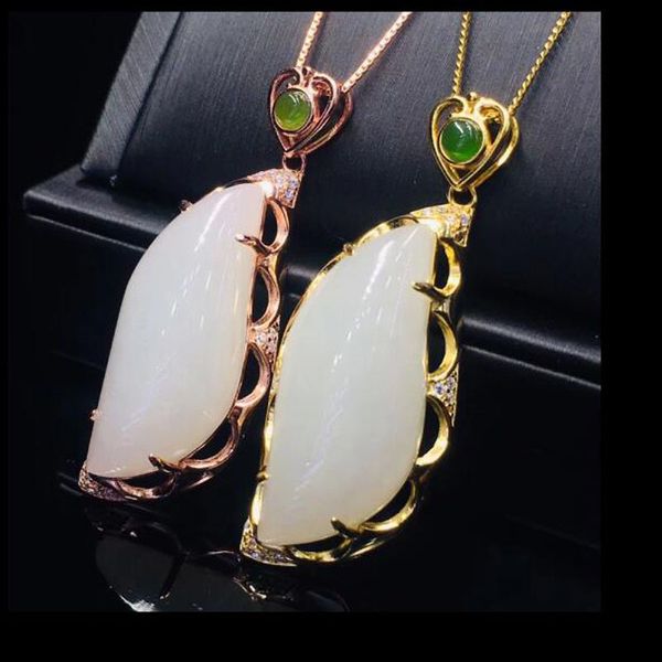 real 925 silver white хотан jade изогнутые moon water drop лаки подвеска + цепи ожерелье для женщин изящных ювелирных изделий
real 925 silver white хотан jade изогнутые moon water drop лаки подвеска + цепи ожерелье для женщин изящных ювелирных изделий