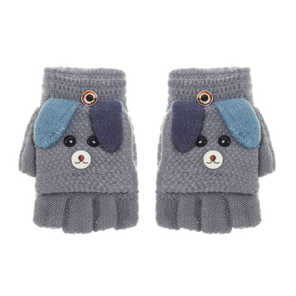 1pair 3-12 years old kids gloves cute cartoon gloves winter warm knit half finger flip cover velvet thick mittens, Blue;gray
1pair 3-12 years old kids gloves cute cartoon gloves winter warm knit half finger flip cover velvet thick mittens, Blue;gray