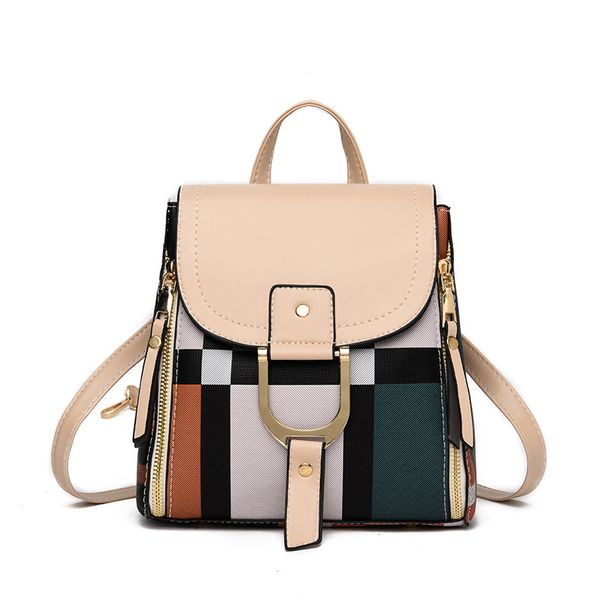 2019 pu plaid women's backpack bag girl lady woman panelled zipper school shoulder bags back fashion casual style
2019 pu plaid women's backpack bag girl lady woman panelled zipper school shoulder bags back fashion casual style