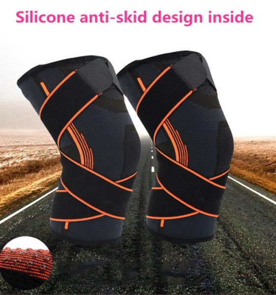 1pc fitness sports knee pads volleyball men kneepad mtb running support gear basketball brace protector safety knee protector, Black;gray
1pc fitness sports knee pads volleyball men kneepad mtb running support gear basketball brace protector safety knee protector, Black;gray