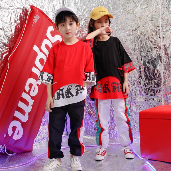 kid hip hop clothing casual shirt sweatshirt cartoon jogger pants girls boy jazz dance costumes ballroom dancing suit wear, Black;red
kid hip hop clothing casual shirt sweatshirt cartoon jogger pants girls boy jazz dance costumes ballroom dancing suit wear, Black;red