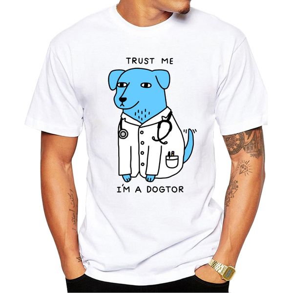 2019 design trust me i'm a dogtor t shirt dog doctor funny brand t-shirt punk hip hop rock tee, White;black
2019 design trust me i'm a dogtor t shirt dog doctor funny brand t-shirt punk hip hop rock tee, White;black