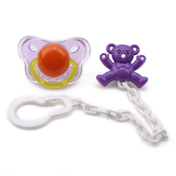 1 pc baby pacifier nipple with chain silicone pacifier chain clips sets anti-off dust-proof peaceful sleeping cartoon pacifiers
1 pc baby pacifier nipple with chain silicone pacifier chain clips sets anti-off dust-proof peaceful sleeping cartoon pacifiers