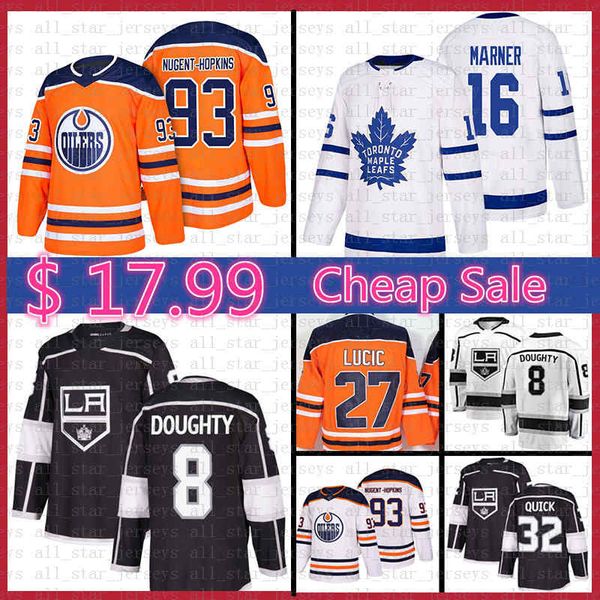 Mens Los Angeles Kings Drew Doughty Jonathan Quick Hockey Jersey Edmonton Oilers Ryan Nugent-Hopkins Lucic Toronto Maple Leafs Mitch Marner
Mens Los Angeles Kings Drew Doughty Jonathan Quick Hockey Jersey Edmonton Oilers Ryan Nugent-Hopkins Lucic Toronto Maple Leafs Mitch Marner