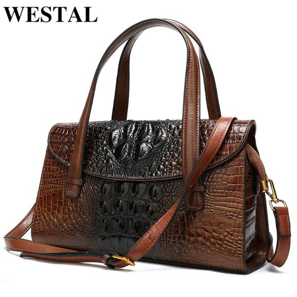 westal genuine leather women's handbag vintage designer crossbody bag lady shoulder bag crocodile pattern 99343
westal genuine leather women's handbag vintage designer crossbody bag lady shoulder bag crocodile pattern 99343