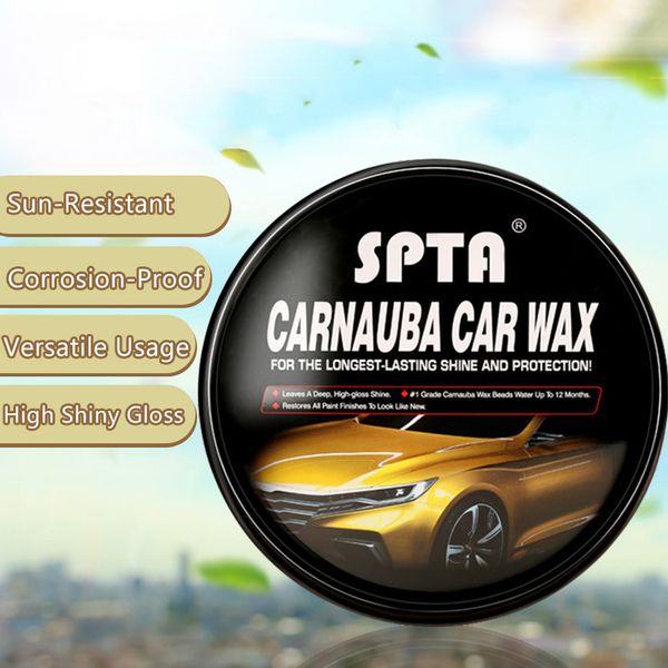 spta 230g carnauba wax scratch removal enhance color waterproof high gloss car polishing canned hard wax for paint care
spta 230g carnauba wax scratch removal enhance color waterproof high gloss car polishing canned hard wax for paint care