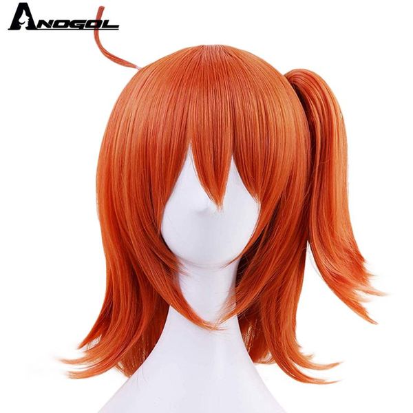 anogol high temperature fiber grand order gudako short straight orange synthetic cosplay wig with ponytail, Black
anogol high temperature fiber grand order gudako short straight orange synthetic cosplay wig with ponytail, Black