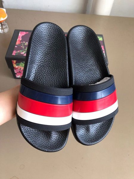 men and women luxury designer slides brand sandals luxury slippers flip flops sandals with box size 35-46, Black
men and women luxury designer slides brand sandals luxury slippers flip flops sandals with box size 35-46, Black