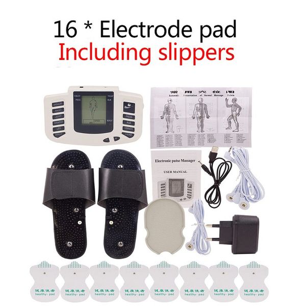 english version electrical muscle stimulator body relax muscle massager pulse tens acupuncture therapy slimming machine 16/36pads
english version electrical muscle stimulator body relax muscle massager pulse tens acupuncture therapy slimming machine 16/36pads