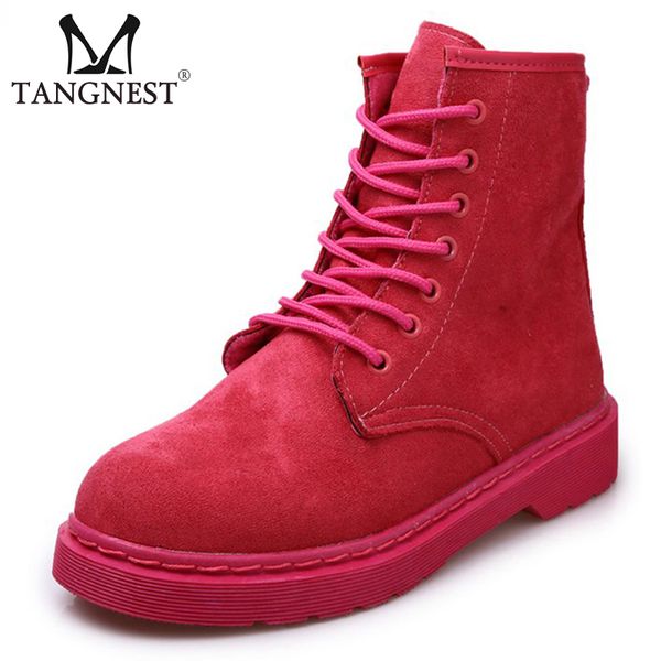 tangnest lace-up ankle boots women fashion platform flats slip on shoes woman flock leather mujer casual walking shoes xwx6792, Black
tangnest lace-up ankle boots women fashion platform flats slip on shoes woman flock leather mujer casual walking shoes xwx6792, Black