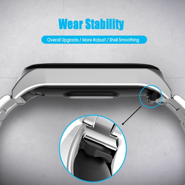 for mi band 4 3 smart watch accessory smart replacement part metal strap wristband stainless steel buckle strap for xiaomi
for mi band 4 3 smart watch accessory smart replacement part metal strap wristband stainless steel buckle strap for xiaomi