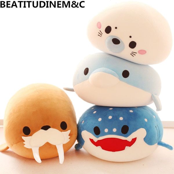 cute dolphin, seals, walruses, killer whales, whale sharks plush toys, ocean alliance foam particles children doll dolls y200723
cute dolphin, seals, walruses, killer whales, whale sharks plush toys, ocean alliance foam particles children doll dolls y200723