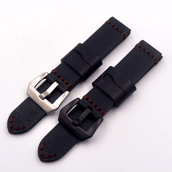 2019 new design 20 22 24 26mm straps men's genuine leather thick watchband universal cowhide black wristband, Black;brown
2019 new design 20 22 24 26mm straps men's genuine leather thick watchband universal cowhide black wristband, Black;brown