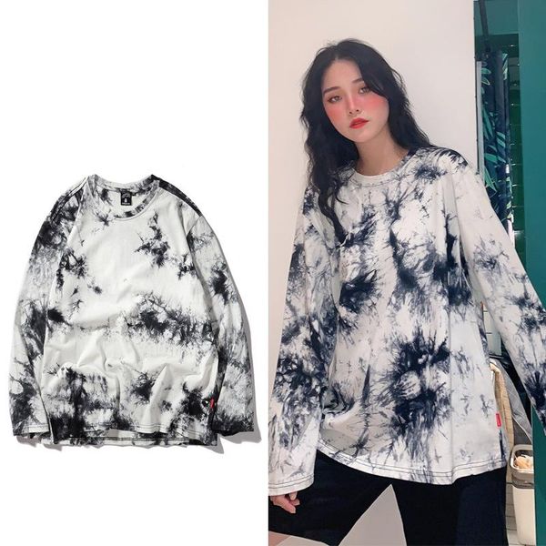 autumn tide brand models retro tie-dyed t-shirt long sleeve pullover shirt street hip-hop male and female loose a generation of fat
autumn tide brand models retro tie-dyed t-shirt long sleeve pullover shirt street hip-hop male and female loose a generation of fat