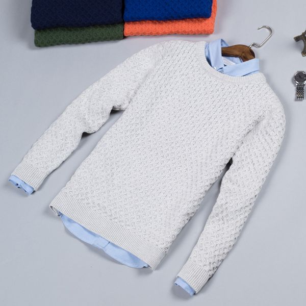fashion brand men's winter thick warm o-neck sweater cotton casual flat knitted elastic male pullovers size -3xl, White;black
fashion brand men's winter thick warm o-neck sweater cotton casual flat knitted elastic male pullovers size -3xl, White;black