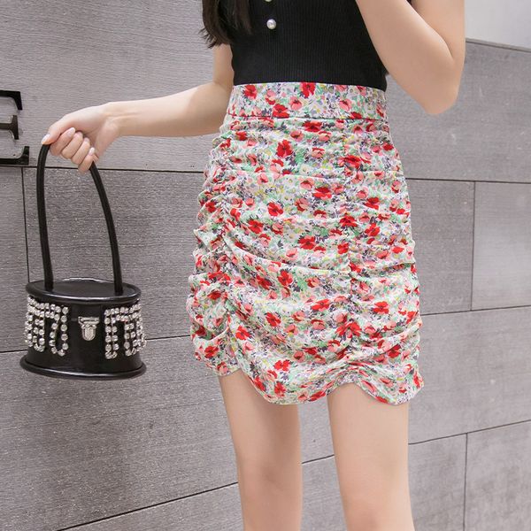 pleated print short skirt women's summer dress 2020 new high waist hip wrap skirt women's a-line mini short, Black
pleated print short skirt women's summer dress 2020 new high waist hip wrap skirt women's a-line mini short, Black
