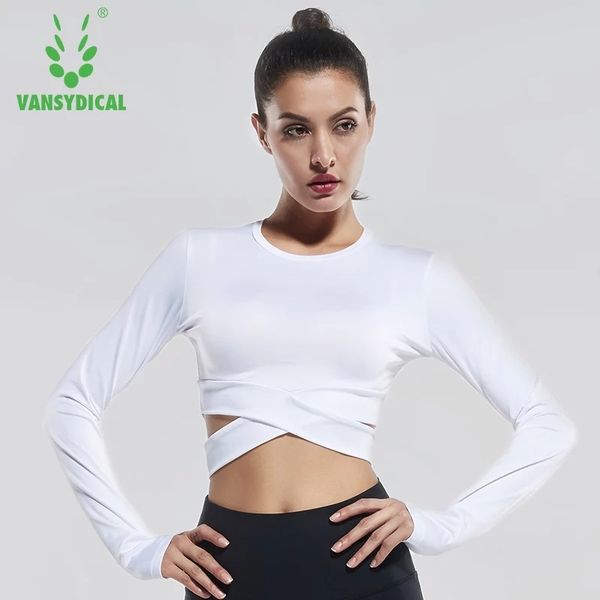 vansydical женская йога рубашки с длинным рукавом gym бег спортивная фитнес тренировки спортивные майки йога одежда tops crop
vansydical женская йога рубашки с длинным рукавом gym бег спортивная фитнес тренировки спортивные майки йога одежда tops crop