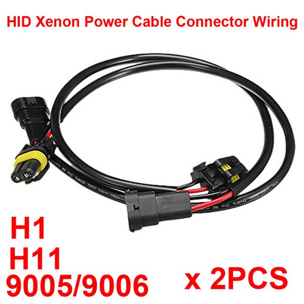 2pcs hid xenon power cable connector extension line wiring harness adapter ballasts socket play n plug h1 9005 9006 h11 hb3 hb4
2pcs hid xenon power cable connector extension line wiring harness adapter ballasts socket play n plug h1 9005 9006 h11 hb3 hb4