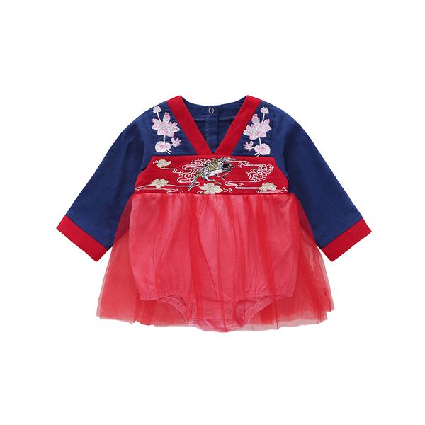 female baby retro han clothing color embroidery jumpsuit rompers in the republic of china style antique baby clothes dhl, Blue
female baby retro han clothing color embroidery jumpsuit rompers in the republic of china style antique baby clothes dhl, Blue