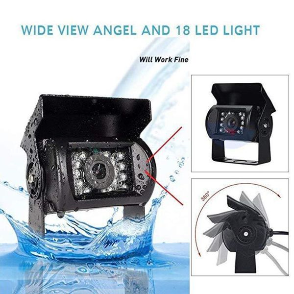 bus parking rear view camera kit night vision waterproof wide angle universal reversing backup easy install metal 7 inch monitor car
bus parking rear view camera kit night vision waterproof wide angle universal reversing backup easy install metal 7 inch monitor car