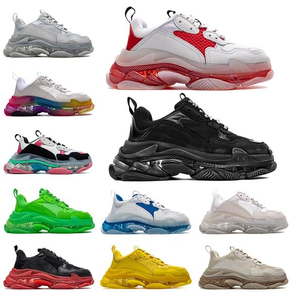 роскошная 17fw тройной прибавляет клир bubble midsole мужчины женщины спорт кроссовки неоновый зеленый радужный повседневный папа обувь опто
роскошная 17fw тройной прибавляет клир bubble midsole мужчины женщины спорт кроссовки неоновый зеленый радужный повседневный папа обувь опто