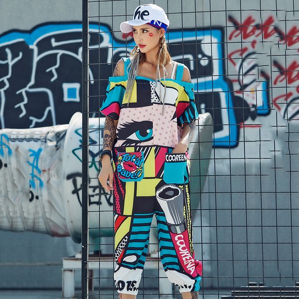 hip hop costume personalized cartoon strapless jumpsuit women rave outfit adults jazz street dance clothing nightclub dj dt907, Black;red
hip hop costume personalized cartoon strapless jumpsuit women rave outfit adults jazz street dance clothing nightclub dj dt907, Black;red