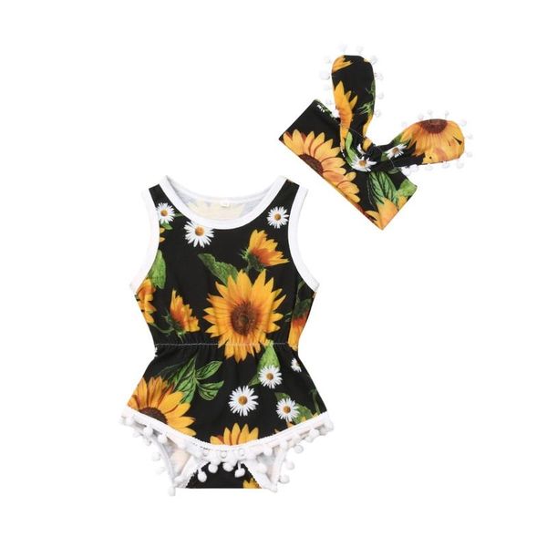 pudcoco toddler kid baby girl clothes rompers sunflower tassel sleeveless cute outfit set 0-24m cotton headband costumes, Blue
pudcoco toddler kid baby girl clothes rompers sunflower tassel sleeveless cute outfit set 0-24m cotton headband costumes, Blue