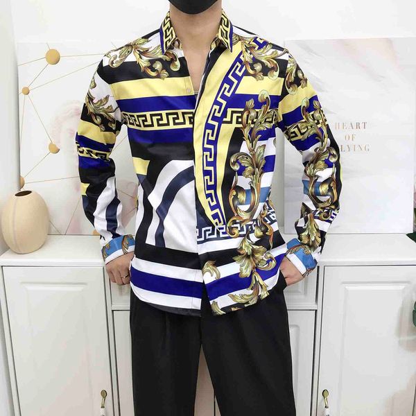 2020 brand new mens dress shirts fashion casual shirt men medusa shirts gold floral print slim fit shirts men large size -3xl, White;black
2020 brand new mens dress shirts fashion casual shirt men medusa shirts gold floral print slim fit shirts men large size -3xl, White;black