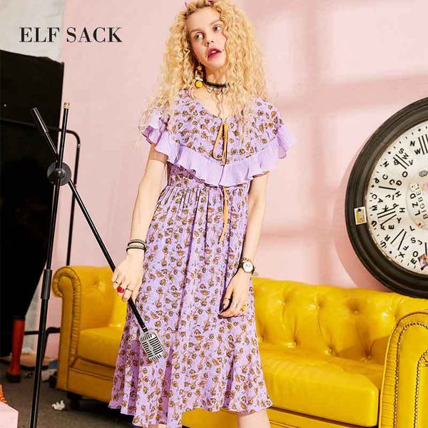elf new fashion style cotton summer vintage floral print chiffon woman dresses knee-length ruffled party cute female dresses, Black;pink
elf new fashion style cotton summer vintage floral print chiffon woman dresses knee-length ruffled party cute female dresses, Black;pink