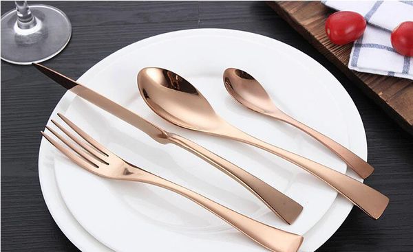 rose gold stainless steel dinnerware sets 4 piece/set tableware knife fork teaspoon luxury cutlery set tableware set
rose gold stainless steel dinnerware sets 4 piece/set tableware knife fork teaspoon luxury cutlery set tableware set