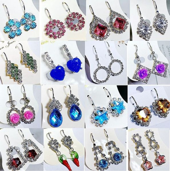 surplus quality earrings mixted lot crystal cz stone silver plated alloy dangle earrings for girls/ladies
surplus quality earrings mixted lot crystal cz stone silver plated alloy dangle earrings for girls/ladies
