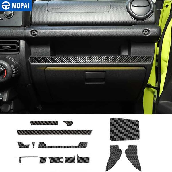mopai carbon fiber car center console side decoration strips cover trim stickers for jimny 2019+ accessories
mopai carbon fiber car center console side decoration strips cover trim stickers for jimny 2019+ accessories