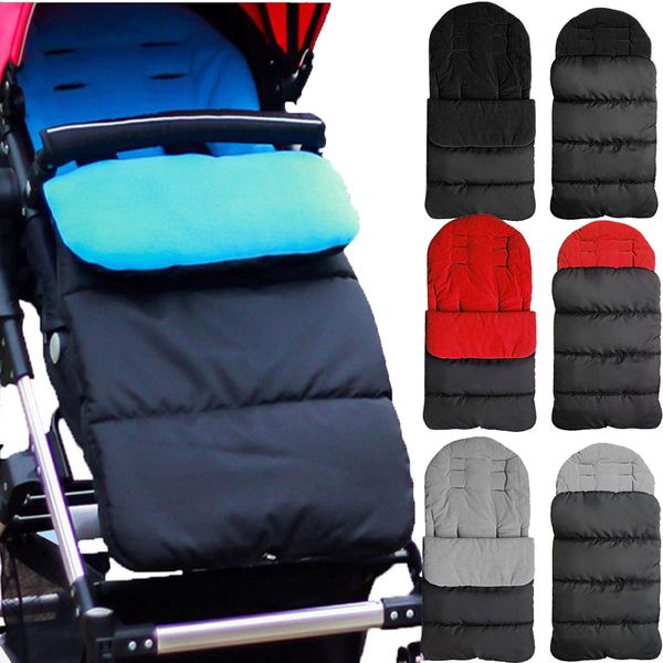 windproof baby sleeping bag universal stroller footmuff cover thick soft warm blanket cosy toes buggy stroller seat cushion
windproof baby sleeping bag universal stroller footmuff cover thick soft warm blanket cosy toes buggy stroller seat cushion