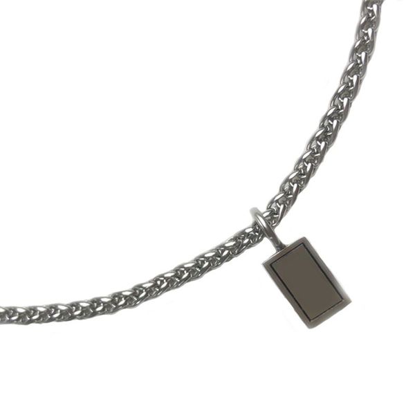 chains little tag pendant necklace with link chain vintage fashion style male female charm buddha jewelry bp007, Silver
chains little tag pendant necklace with link chain vintage fashion style male female charm buddha jewelry bp007, Silver
