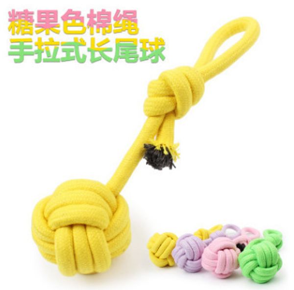 pets parrot colourful sika knot cotton rope weave the trumpet dog toys bite resistant ball
pets parrot colourful sika knot cotton rope weave the trumpet dog toys bite resistant ball