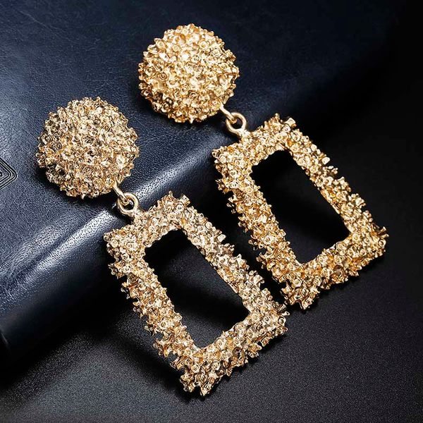2019 new geometric statement earings fashion earrings for women design drop earrings gift, Silver
2019 new geometric statement earings fashion earrings for women design drop earrings gift, Silver